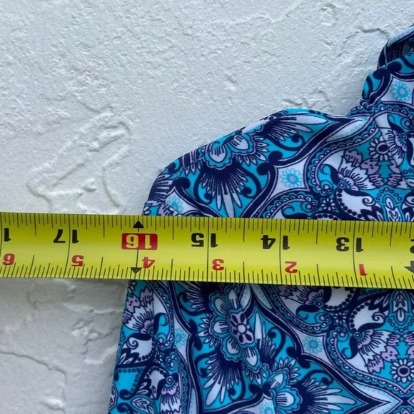 Aqua Et Sol Womens Hooded Long Sleeve Beach Cover Dress Blue Sz Medium - Picture 4 of 9